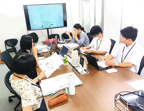 8月勉強会の様子